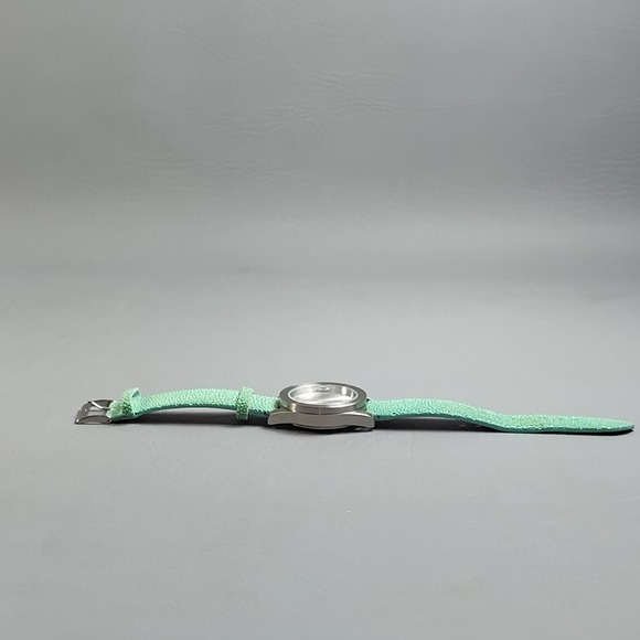 Becomb Diamond Genuine Stingray Watch "There's No Clock" Levi Maestro GreenRARE - Picture 14 of 16